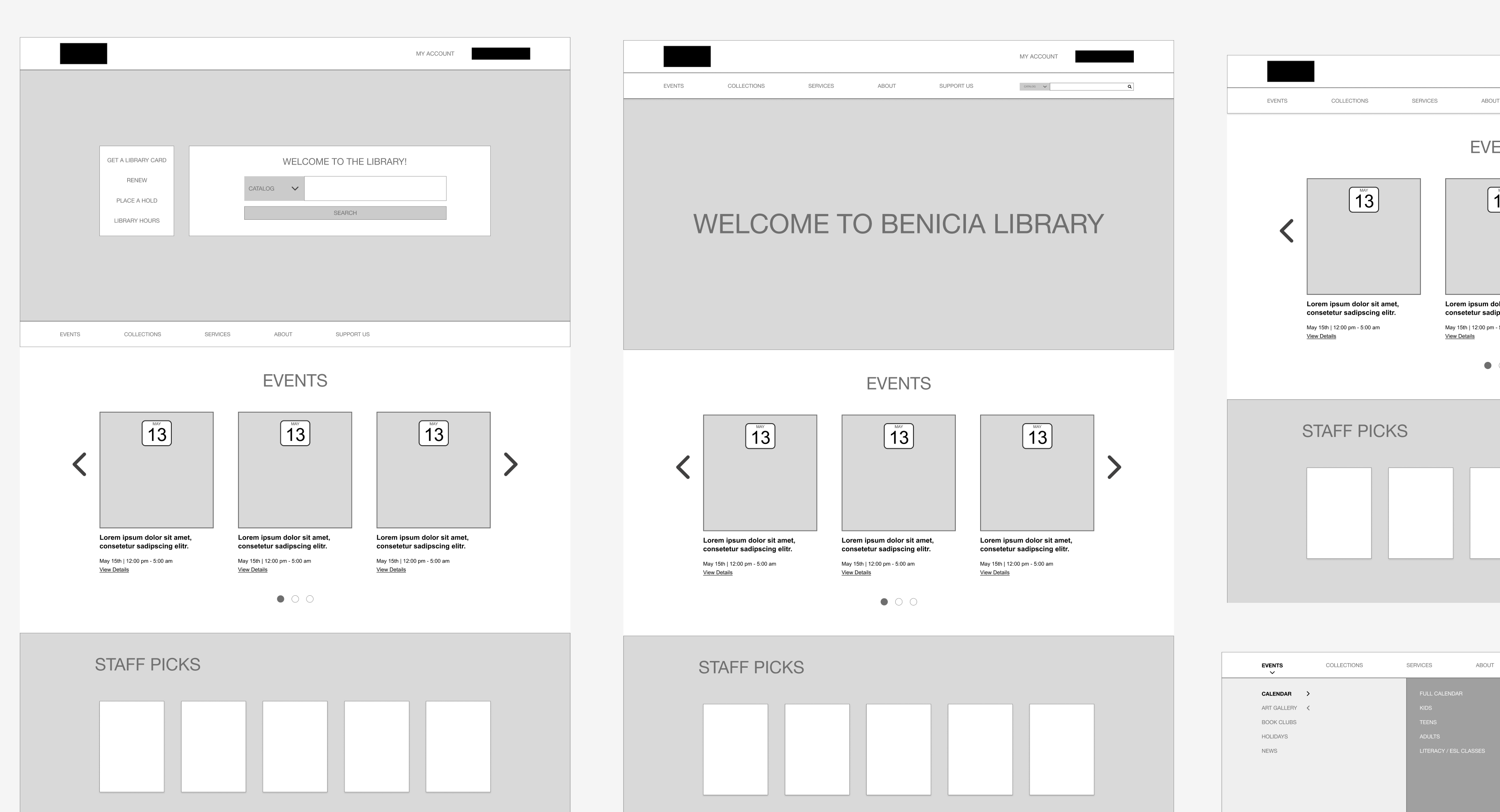 Site Wireframe